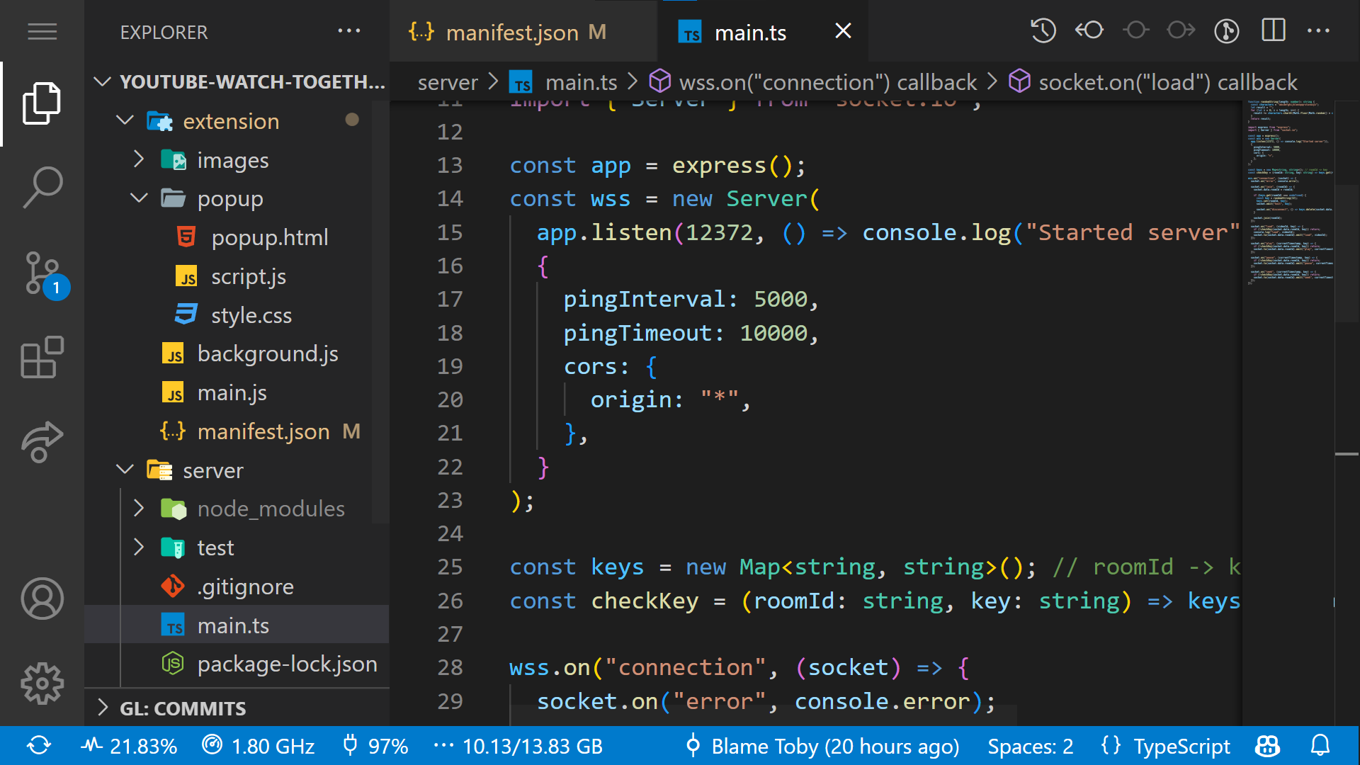 Visual Studio Code on the web